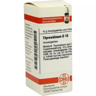 THYREOIDINUM D 10 bolletjes, 10 g