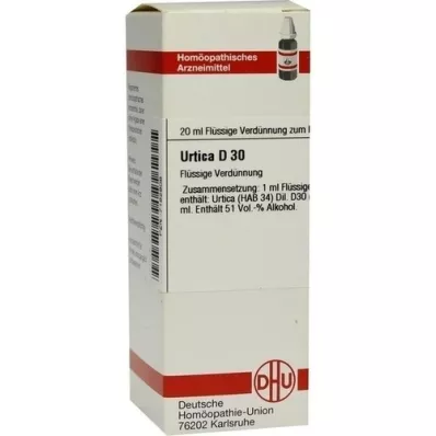 URTICA D 30 Verdunning, 20 ml