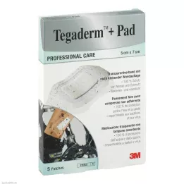 TEGADERM 3M Plus Pad 5x7 cm Kant-en-klaar.3582NP, 5 st
