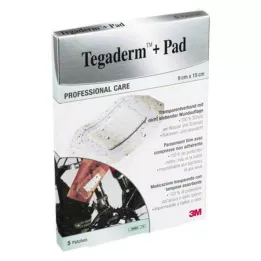 TEGADERM 3M Plus Pad 9x15 cm Kant-en-klaar.3589NP, 5 st
