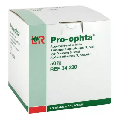 Pro Ophta oogverband S klein, 50 stuks Pro Ophta oogverband S klein, 50 stuks