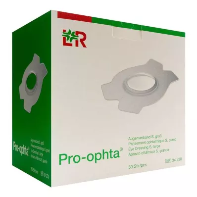 Pro Ophta oogverband S groot 34230, 50 st Pro Ophta oogverband S groot 34230, 50 st