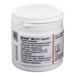 KREON 10.000 harde doppen met enteric-coated pellets, 200 stuks