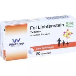 FOL Lichtenstein 5 mg tabletten, 20 stuks