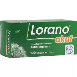 LORANO acute tabletten, 100 stuks