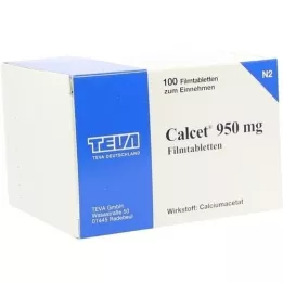 CALCET 950 mg filmomhulde tabletten, 100 st