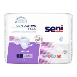 SENI Active Plus incontinentieslip wegwerp L, 10 stuks