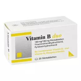 VITAMIN B DUO Filmomhulde tabletten, 20 st