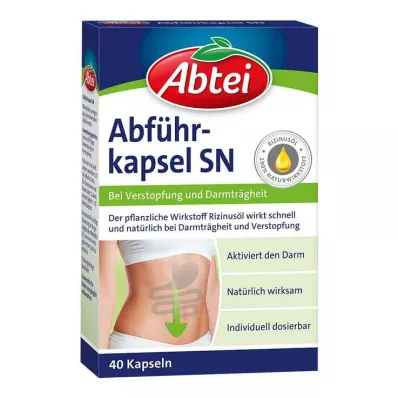 Abtei laxerende capsules SN capsules, 40 st Abtei laxerende capsules SN capsules, 40 st