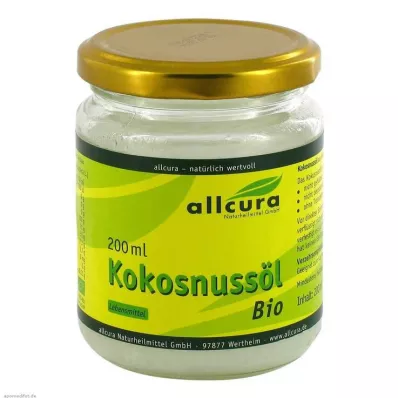 Kokosolie biologisch, 200 ml Kokosolie biologisch, 200 ml