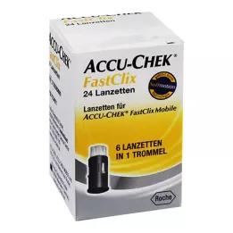 ACCU-CHEK FastClix lancetten, 24 stuks