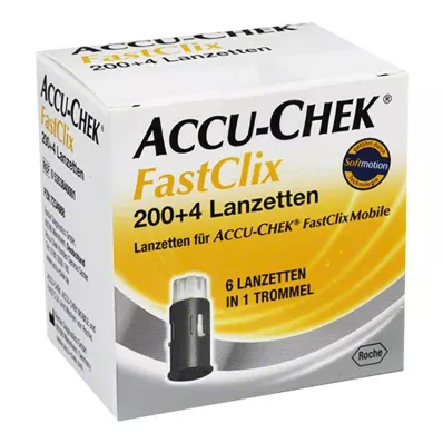ACCU-CHEK FastClix lancetten, 204 stuks ACCU-CHEK FastClix lancetten, 204 stuks