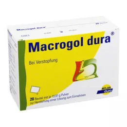 Macrogol dura poeder voor het maken van een orale oplossing, 20 stuks