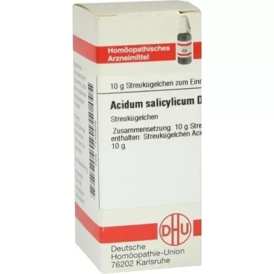 ACIDUM SALICYLICUM D 4 bolletjes, 10 g