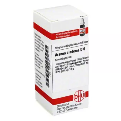 ARANEA DIADEMA D 6 bolletjes, 10 g ARANEA DIADEMA D 6 bolletjes, 10 g