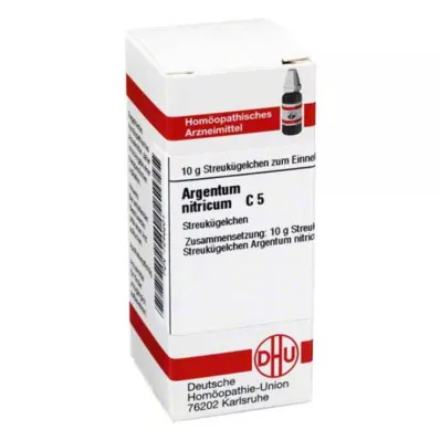 ARGENTUM NITRICUM C 5 bolletjes, 10 g ARGENTUM NITRICUM C 5 bolletjes, 10 g
