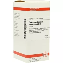 CALCIUM CARBONICUM Hahnemanni C 30 tabletten, 200 st