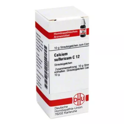 CALCIUM SULFURICUM C 12 bolletjes, 10 g CALCIUM SULFURICUM C 12 bolletjes, 10 g