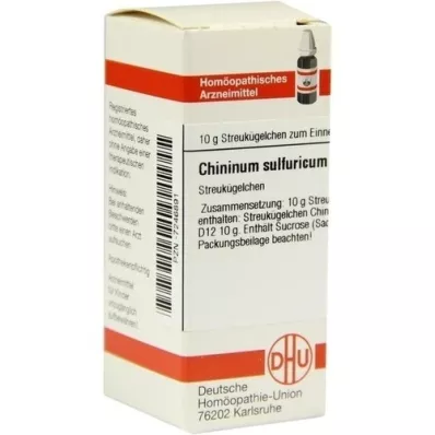 CHININUM SULFURICUM D 12 bolletjes, 10 g