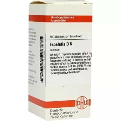 ESPELETIA D 6 tabletten, 80 stuks