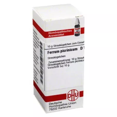 FERRUM PICRINICUM D 12 bolletjes, 10 g FERRUM PICRINICUM D 12 bolletjes, 10 g