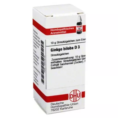 DHU Ginkgo biloba D 3 bolletjes, 10 g