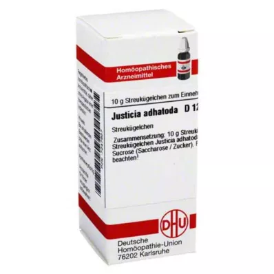 DHU Justicia adhatoda D 12 bolletjes, 10 g