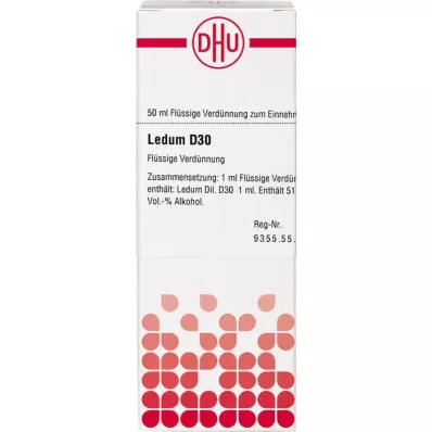 LEDUM D 30 Verdunning, 50 ml