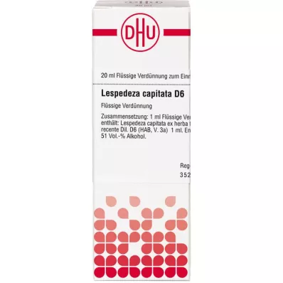 LESPEDEZA CAPITATA D 6 Verdunning, 20 ml