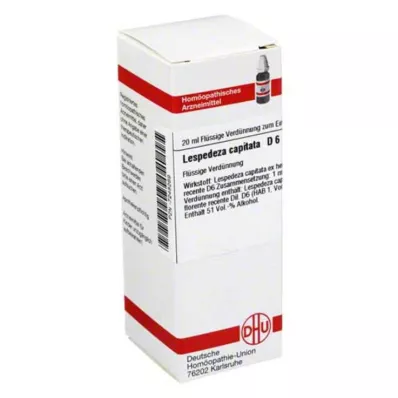 LESPEDEZA CAPITATA D 6 Verdunning, 20 ml