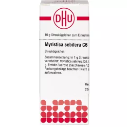 MYRISTICA SEBIFERA C 6 bolletjes, 10 g