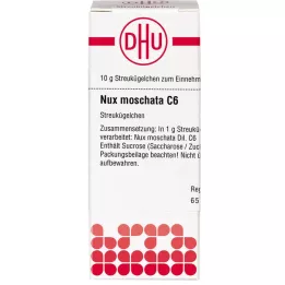 NUX MOSCHATA C 6 bolletjes, 10 g