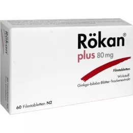 RÖKAN Plus 80 mg filmomhulde tabletten, 60 st