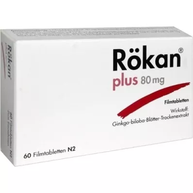 RÖKAN Plus 80 mg filmomhulde tabletten, 60 st
