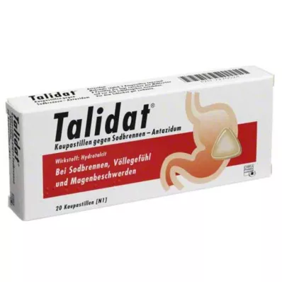 Talidat kauwpastilles, 20 st Talidat kauwpastilles, 20 st