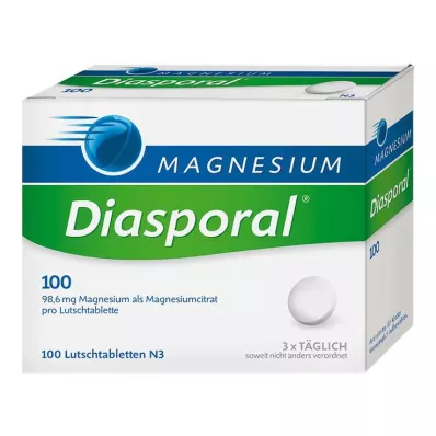 Magnesium Diasporal 100 zuigtabletten, 100 st Magnesium Diasporal 100 zuigtabletten, 100 st