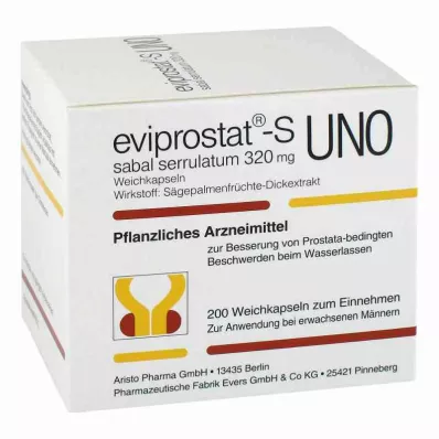 EVIPROSTAT-S sabal serrulatum 320 uno capsules, 200 stuks