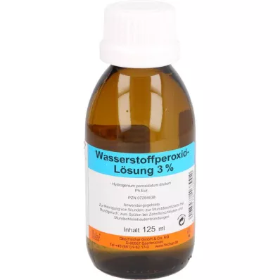 WASSERSTOFFPEROXID Oplossing 3% Ph.Eur., 125 ml