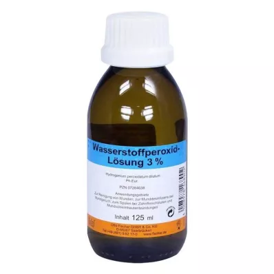 Waterstofperoxide-oplossing 3% Ph.Eur., 125 ml Waterstofperoxide-oplossing 3% Ph.Eur., 125 ml