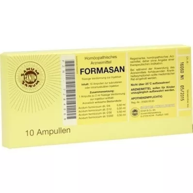 FORMASAN Ampullen voor injectie, 10X2 ml