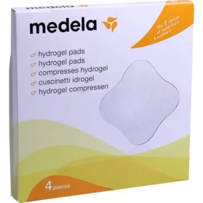 MEDELA Hydrogelkompressen, 4 stuks