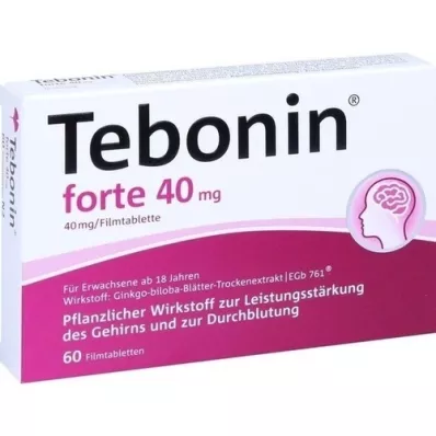 TEBONIN forte 40 mg filmomhulde tabletten, 60 st