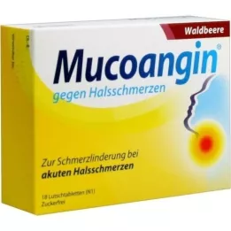 MUCOANGIN Wilde bes 20 mg zuigtabletten, 18 stuks