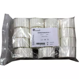 Tandheelkundige wattenrollen maat 1 8 mm diameter, 300 g
