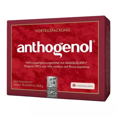 OPC ORIGINAL Masqueliers Anthogenol Capsules, 90 stuks OPC ORIGINAL Masqueliers Anthogenol Capsules, 90 stuks