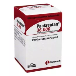 PANKREATAN 36.000 harde capsules met enterische laag, 100 stuks