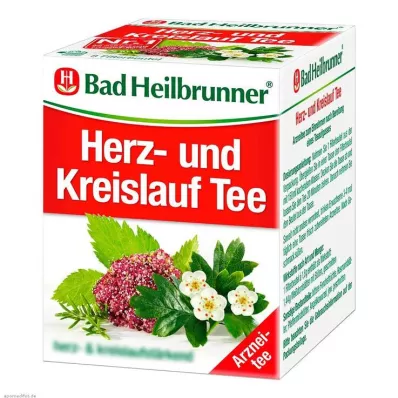 Bad Heilbrunner Thee Hartcirculatie N Filterzakken, 8X1,5 g Bad Heilbrunner Thee Hartcirculatie N Filterzakken, 8X1,5 g