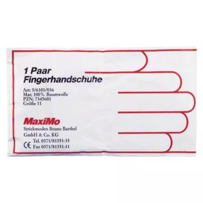 HANDSCHUHE Katoen maat 11 overlengte, 2 stuks HANDSCHUHE Katoen maat 11 overlengte, 2 stuks