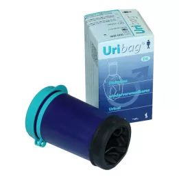 URIBAG Urinefles opvouwbaar voor mannen, 1 st