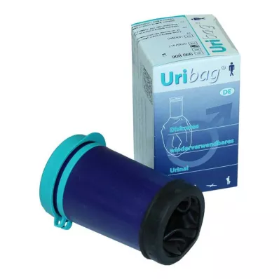 Uribag urinefles opvouwbaar voor heren 9, 1 st Uribag urinefles opvouwbaar voor heren 9, 1 st